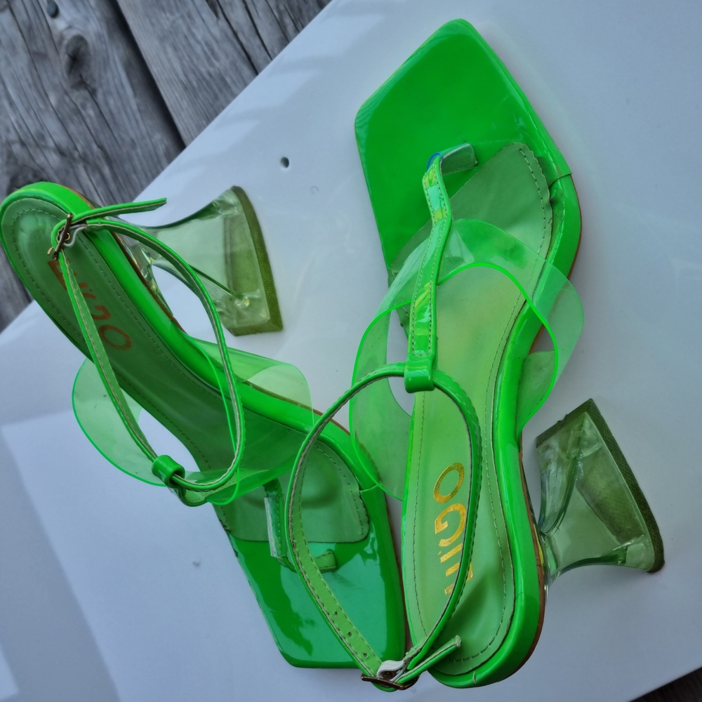 EGO Green Glamorous Heels